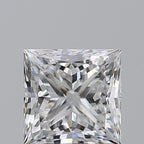 Diamante Naturale Taglio Princess 1.2ct VG/EX E VVS1 - GIA - 5.66x5.64x4.18mm