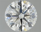 Diamante Taglio Brillante 0.62ct VG/EX/EX F VVS2 - IGI - 5.38x5.4x3.38mm