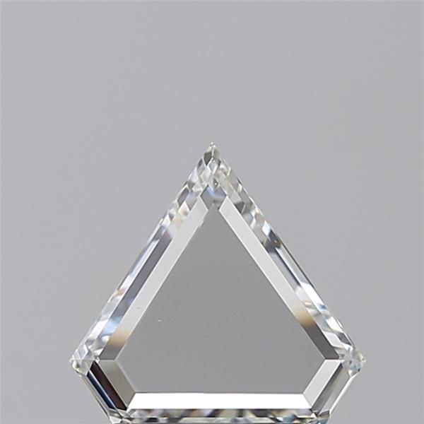 Diamante Naturale Taglio Scudo 1ct EX/VG F VS1 - GIA - 8.04x7.72x2.03mm