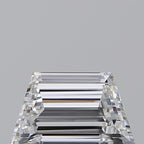 Diamante Naturale Taglio Trapezio 0.7ct EX/EX D VS1 - GIA - 7.15x4.15x2.76mm