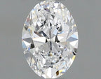 Diamante Naturale Taglio Ovale 0.5ct VG/EX D VVS2 - GIA - 6.24x4.42x2.81mm
