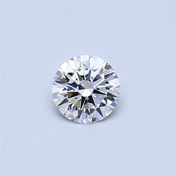 Diamante Naturale Taglio Brillante 0.27ct EX/VG/EX F IF - GIA - 4.24x4.22x2.51mm