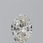 Diamante Naturale Taglio Ovale 1.3ct VG/EX J VVS1 - GIA - 8.58x6.21x3.59mm
