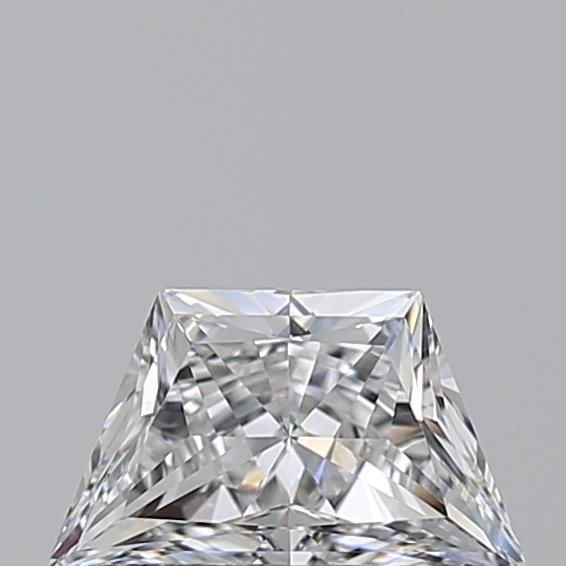Diamante Naturale Taglio Trapezio 0.64ct EX/EX D IF - GIA - 7.45x4.35x2.87mm