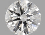 Diamante Naturale Taglio Brillante 0.5ct VG/G/VG H VS1 - GIA - 5.09x5.04x3.11mm