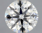 Diamante Naturale Taglio Brillante 0.44ct 3EX F VS2 - GIA - 4.84x4.82x3.04mm