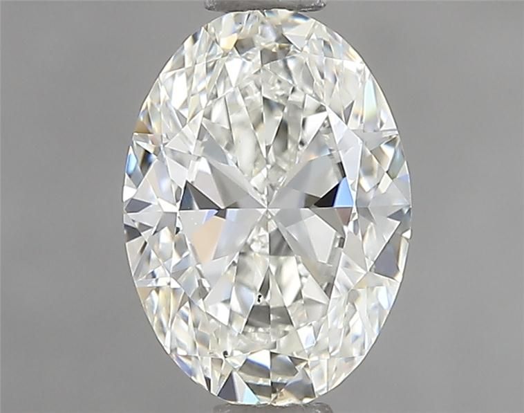 Diamante Naturale Taglio Ovale 0.81ct G/EX I VVS1 - GIA - 7.27x5.19x3.19mm