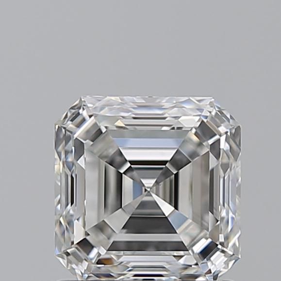 Diamante Naturale Taglio Asscher 1.21ct EX/EX F VS1 - GIA - 5.92x5.86x3.91mm