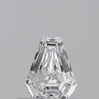 Diamante Naturale Taglio Trapezio 0.3ct EX/EX D VS1 - GIA - 4.98x4.02x2.17mm