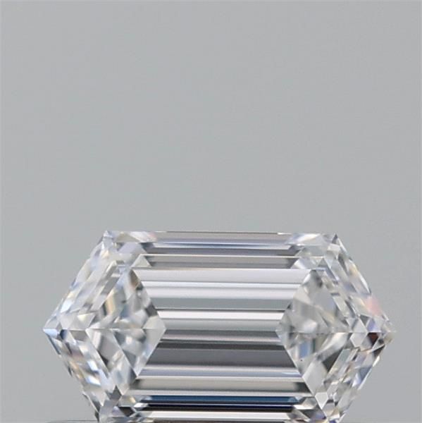 Diamante Naturale Taglio Esagonale 0.33ct EX/EX D VVS1 - GIA - 5.9x3.28x2.0mm
