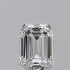 Diamante Naturale Taglio Smeraldo 1.2ct VG/EX D VS1 - GIA - 7.02x5.09x3.46mm