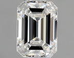 Diamante Naturale Taglio Smeraldo 0.83ct EX/EX F IF - GIA - 6.38x4.55x3.0mm