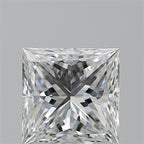 Diamante Naturale Taglio Princess 1.3ct VG/EX E VVS2 - GIA - 6.12x6.07x4.28mm