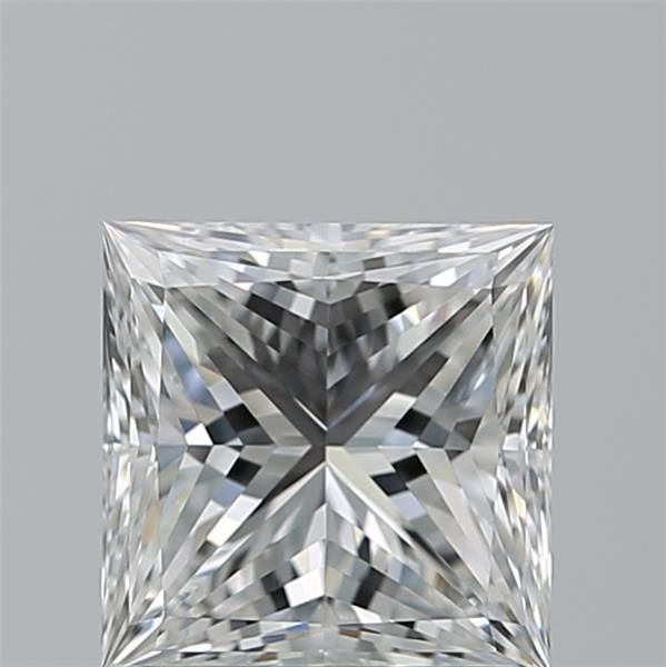 Diamante Naturale Taglio Princess 1.3ct VG/EX E VVS2 - GIA - 6.12x6.07x4.28mm