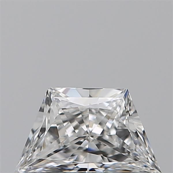 Diamante Naturale Taglio Trapezio 0.47ct VG/EX F VS1 - GIA - 6.76x3.95x2.6mm