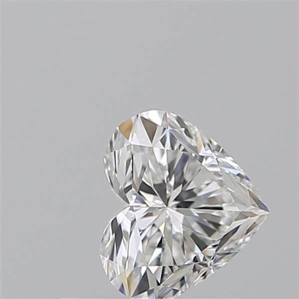 Diamante Naturale Taglio Cuore 0.7ct VG/EX F VVS1 - GIA - 5.37x6.14x3.66mm