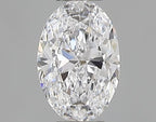 Diamante Naturale Taglio Ovale 0.27ct G/EX D VVS1 - GIA - 5.3x3.54x2.23mm