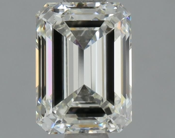 Diamante Naturale Taglio Smeraldo 0.8ct VG/EX J VS1 - GIA - 5.99x4.35x3.03mm
