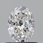 Diamante Naturale Taglio Ovale 0.6ct EX/EX E VS1 - GIA - 6.53x4.66x2.95mm
