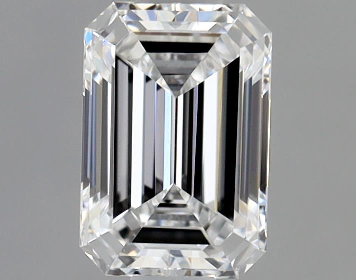 Diamante Naturale Taglio Smeraldo 0.54ct VG/VG D IF - GIA - 5.72x3.91x2.54mm