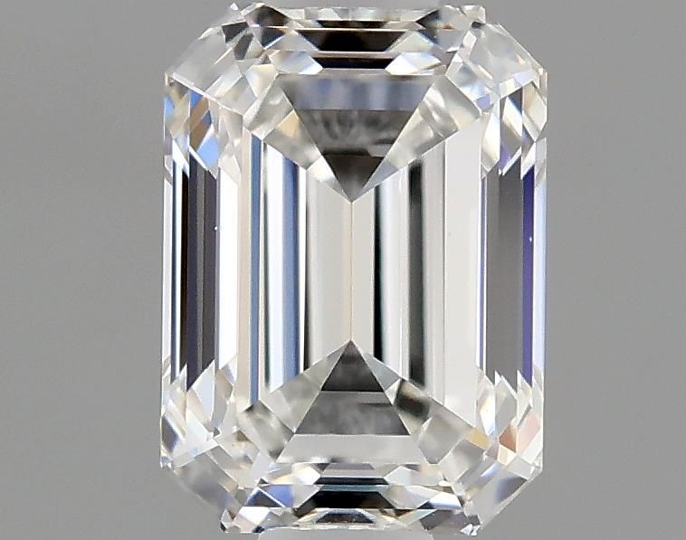 Diamante Naturale Taglio Smeraldo 0.71ct VG/EX F VS2 - GIA - 5.79x4.19x2.92mm
