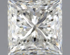 Diamante Naturale Taglio Princess 1.2ct EX/EX I VVS2 - GIA - 5.58x5.58x4.24mm