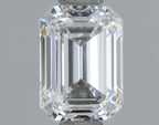 Diamante Naturale Taglio Smeraldo 0.61ct VG/G D VS1 - GIA - 5.46x3.95x2.78mm