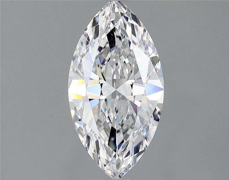 Diamante Naturale Taglio Marquise 1.03ct EX/EX D VS2 - GIA - 10.37x5.38x3.3mm
