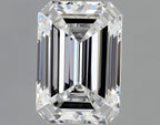Diamante Naturale Taglio Smeraldo 0.54ct VG/VG D IF - GIA - 5.72x3.91x2.54mm