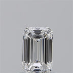 Diamante Naturale Taglio Smeraldo 0.7ct EX/EX E VVS1 - IGI - 6.24x4.01x2.79mm