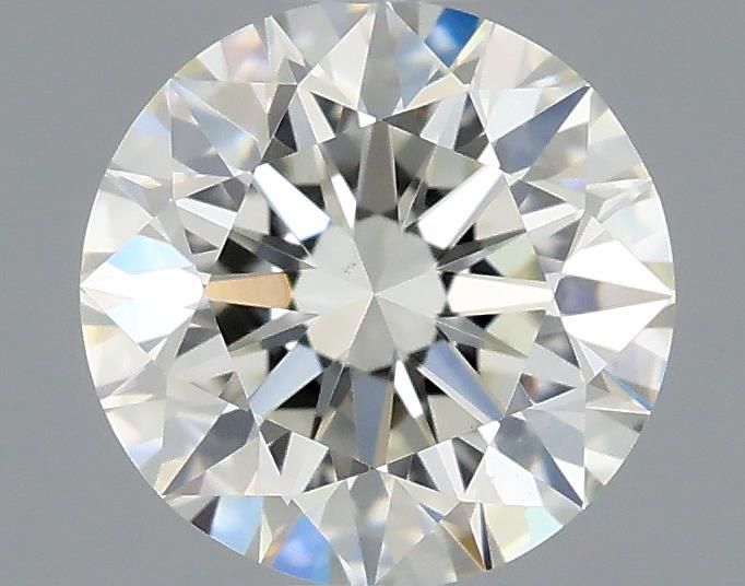 Diamante Naturale Taglio Brillante 0.5ct EX/VG/EX J VS1 - GIA - 5.08x5.01x3.17mm