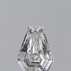 Diamante Naturale Taglio Trapezio 0.31ct EX/EX D VVS2 - GIA - 5.15x4.17x2.14mm