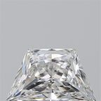 Diamante Naturale Taglio Trapezio 0.61ct VG/EX F IF - GIA - 7.52x4.4x2.78mm