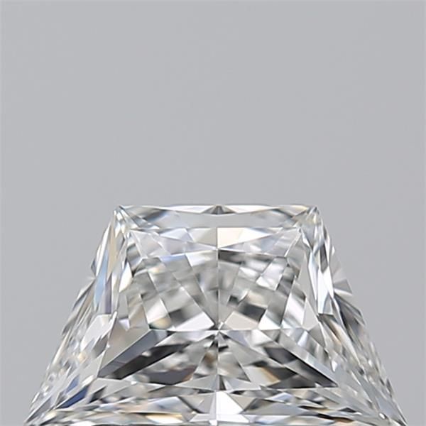 Diamante Naturale Taglio Trapezio 0.61ct VG/EX F IF - GIA - 7.52x4.4x2.78mm