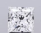 Diamante Naturale Taglio Princess 1.51ct VG/EX D VS1 - GIA - 6.5x6.37x4.52mm