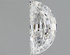 Diamante Naturale Taglio Mezzaluna 0.51ct VG/EX D VS2 - GIA - 7.35x3.67x2.4mm