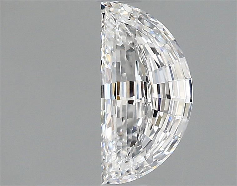 Diamante Naturale Taglio Mezzaluna 0.51ct VG/EX D VS2 - GIA - 7.35x3.67x2.4mm