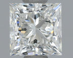 Diamante Naturale Taglio Princess 0.56ct VG/EX J IF - GIA - 4.38x4.38x3.26mm