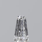 Diamante Naturale Taglio Scudo 0.32ct VG/VG D VVS2 - GIA - 6.15x3.41x2.05mm