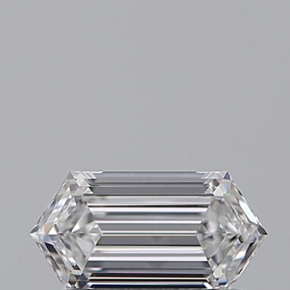 Diamante Naturale Taglio Esagonale 0.43ct EX/EX E VVS2 - GIA - 6.71x3.51x2.12mm