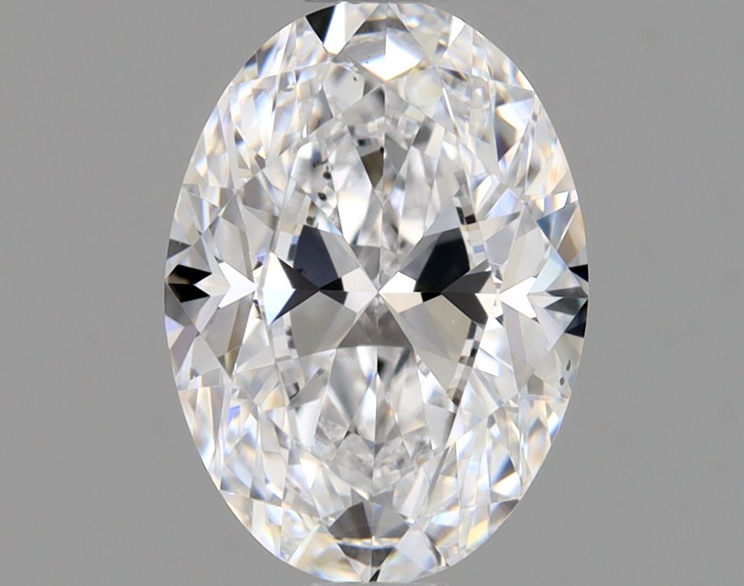 Diamante Naturale Taglio Ovale 0.9ct EX/VG D VS2 - GIA - 7.49x5.39x3.31mm