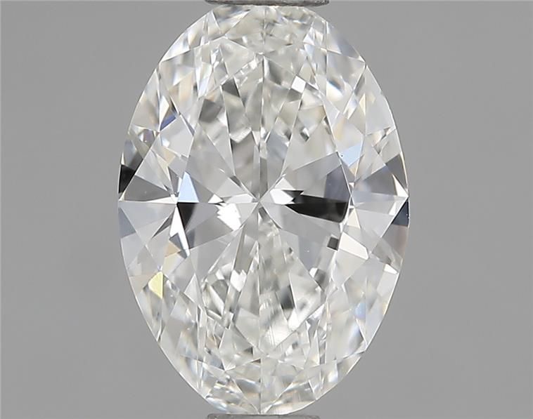 Diamante Naturale Taglio Ovale 0.61ct G/G H VVS1 - GIA - 7.09x4.88x2.85mm