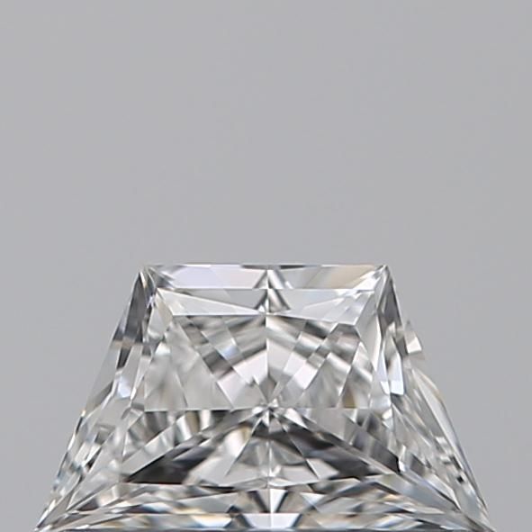 Diamante Naturale Taglio Trapezio 0.4ct VG/EX F VVS1 - GIA - 6.44x3.75x2.48mm