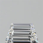 Diamante Naturale Taglio Trapezio 0.55ct EX/EX E IF - GIA - 6.54x3.8x2.53mm