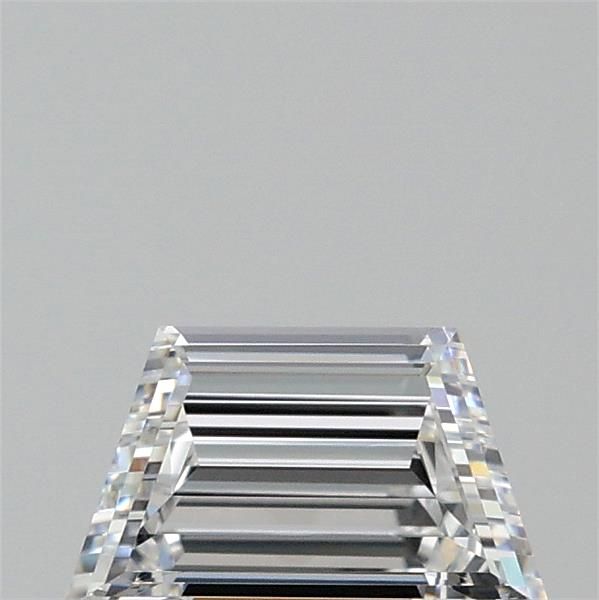 Diamante Naturale Taglio Trapezio 0.55ct EX/EX E IF - GIA - 6.54x3.8x2.53mm