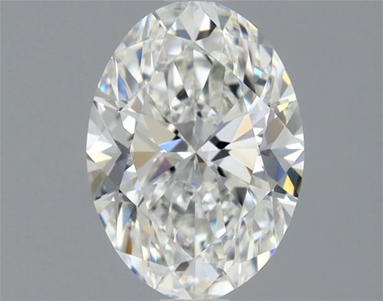 Diamante Naturale Taglio Ovale 1ct VG/EX H VVS2 - GIA - 7.72x5.56x3.57mm