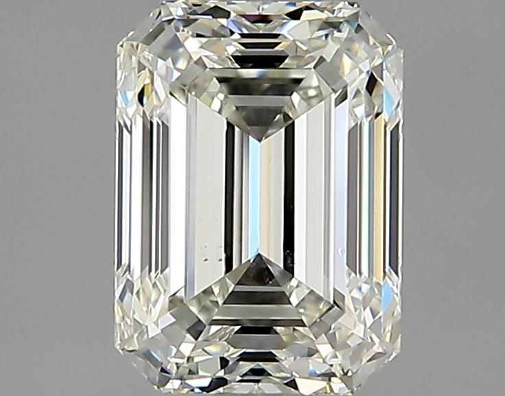 Diamante Naturale Taglio Smeraldo 2.01ct VG/EX J VS2 - GIA - 8.16x5.93x4.23mm
