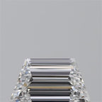Diamante Naturale Taglio Trapezio 0.72ct EX/EX D VVS2 - GIA - 7.65x4.17x2.7mm