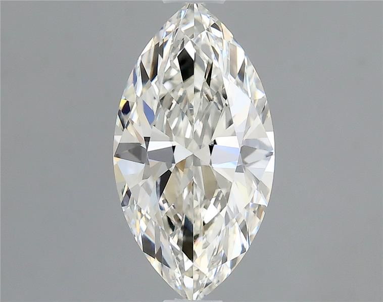 Diamante Naturale Taglio Marquise 0.62ct VG/VG H IF - GIA - 8.59x4.51x2.79mm