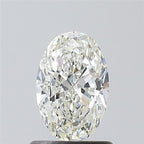 Diamante Naturale Taglio Ovale 0.81ct G/VG I VS1 - GIA - 7.66x5.04x3.0mm